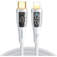 Cavo Dati e Ricarica USB-C - Lightning Joyroom S-CL020A3, 20W, 1,2m, Bianco — 3