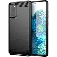 Custodia per Samsung Galaxy S20 FE 2022 G781 / S20 FE 5G G781 / S20 FE G780, Carbonio, Nera — 3