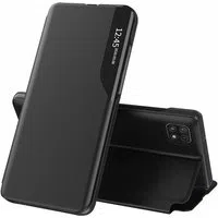 Custodia per Samsung Galaxy A22 5G A226, Techsuit, eFold, Nera — 3