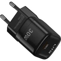 Caricabatterie da Rete Lito LC11, 30W, 3A, 1 x USB-C, Nero — 3
