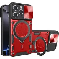 Custodia per Apple iPhone 16 Pro Max, Techsuit, CamGuard Pro, Rossa — 3