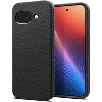 Custodia per Google Pixel 9a, Spigen, Liquid Air, Nero Opaco ACS09039 — 3