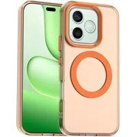 Custodia MagSafe per Honor 600 Lite, Techsuit, CandyCase, Arancione — 3