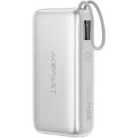 Batteria Esterna Acefast M32, 10000mAh, 35W, PD, 2 x USB-C, Argento — 3