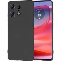 Custodia per Motorola Edge 50 Pro, Techsuit, SoftFlex, Nera — 3