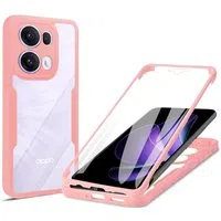 Custodia per Oppo Reno13 Pro, Techsuit, ColorVerse 360, Rosa — 3