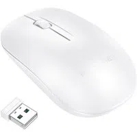 Mouse Wireless Borofone BG14 Planet, 1000DPI, BT / Wi-Fi, Bianco — 3