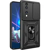 Custodia per Honor 70, Techsuit, CamShield, Nera — 3