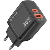Caricabatterie Retea Techsuit CH1 Duonix, 30W, 3A, 1 x USB-A - 1 x USB-C, Nero — 3