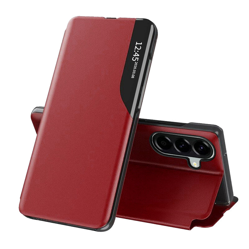 Techsuit Custodia per Samsung Galaxy A57 5G, Techsuit, eFold, Rossa