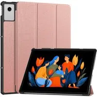 Custodia per Lenovo Idea Tab Plus, Techsuit, FoldPro, Rosa Dorato — 3