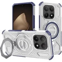 Custodia per Xiaomi 15T, Techsuit, Carbon Shield Pro, Blu — 3