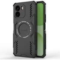 Custodia MagSafe per Oppo A6 4G, Techsuit, ArmorMag, Nera — 3