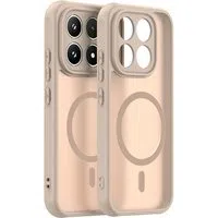 Custodia MagSafe per Xiaomi 17, Techsuit, HaloFrost II, Dorata — 3