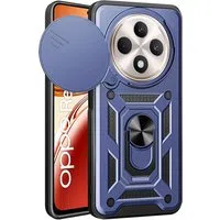 Custodia per Oppo Reno12 FS 5G / Reno12 FS 4G / Reno12 F 4G / Reno12 F, Techsuit, CamShield, Blu — 3
