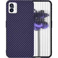 Custodia per Nothing Phone (1), Techsuit, Carbonite FiberShell, Viola — 3