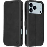 Custodia per Apple iPhone 17 Pro Max, Techsuit, Safe Wallet Plus, Nera — 3