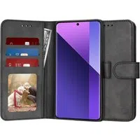 Custodia per Xiaomi Redmi Note 13 Pro+, Techsuit, Diary Book, Nera — 3