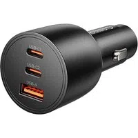 Caricatore Auto Orico PowerLink, 165W, 5A, 1 x USB-A - 2 x USB-C, Nero — 3
