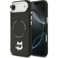 Custodia MagSafe per Apple iPhone 17 Air, Karl Lagerfeld, Choupette Pin, Nera — 3