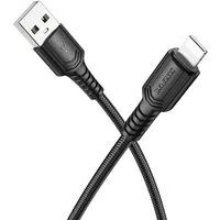 Cavo Dati e Ricarica USB-A - Lightning Borofone BX116 Certain, 18W, 1m, Nero — 3