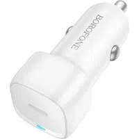 Caricabatterie Auto Borofone BZ34A Cloud, 20W, 3A, 1 x USB-C, Bianco — 3