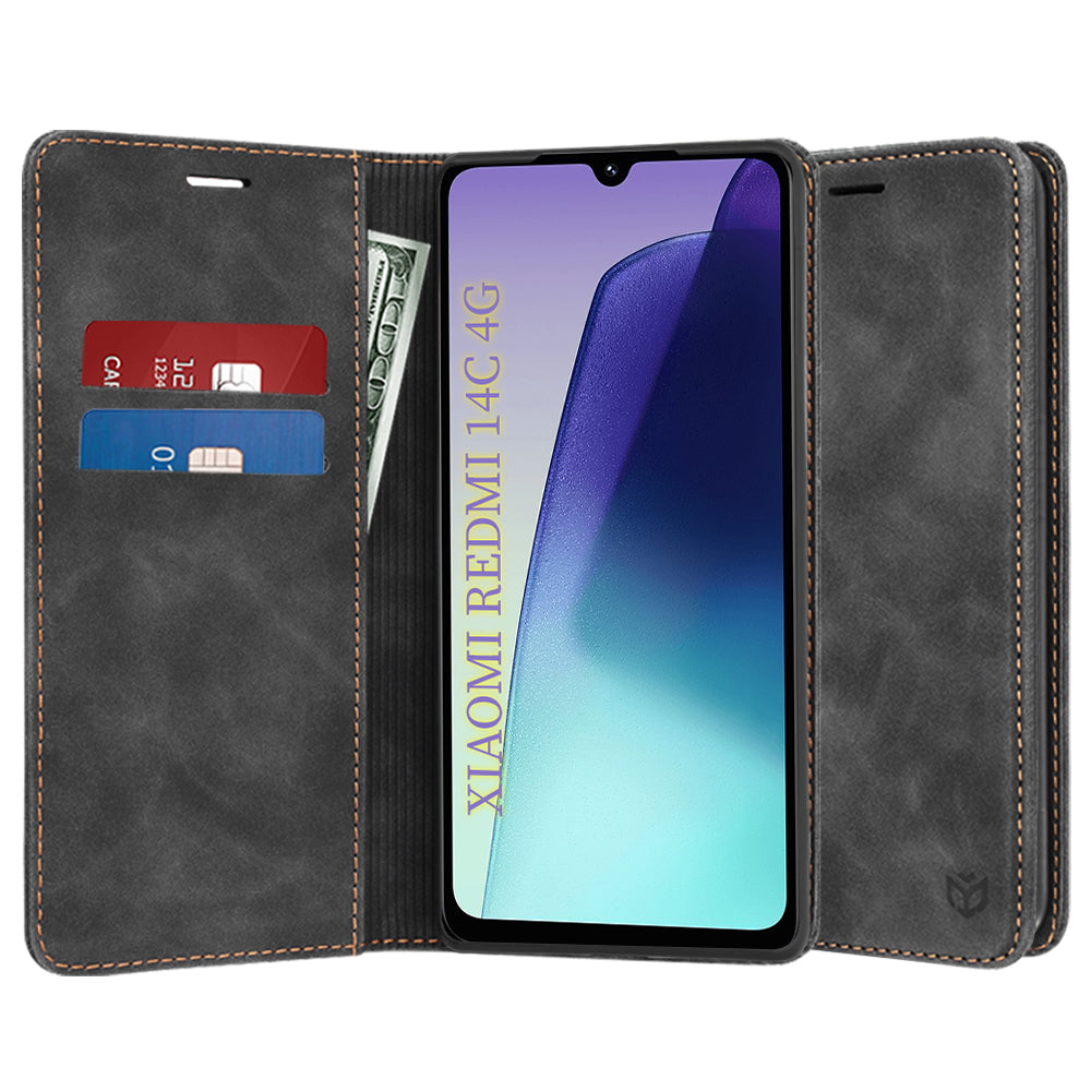 Techsuit Custodia per Xiaomi Poco C75 / Redmi 14C, Techsuit, Confy, Nera