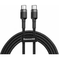Cavo Dati e Ricarica USB-C - USB-C Baseus Cafule, 60W, 2m, Set 3 pezzi, Nero E0418501 — 3