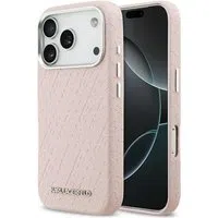 Custodia MagSafe per Apple iPhone 17 Pro, Karl Lagerfeld, FW Stamped Karl, Rosa — 3