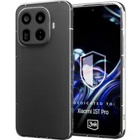 Custodia per Xiaomi 15T Pro, 3MK, Clear, Trasparente — 3