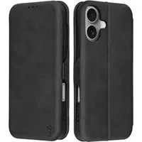Custodia per Apple iPhone 17, Techsuit, Safe Wallet Plus, Nera — 3