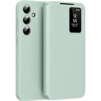 Custodia per Samsung Galaxy S24 FE S721, Techsuit, SmartView, Verde — 3