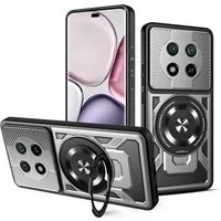 Custodia per Honor X9c / Magic7 Lite, Techsuit, RuggedCam, Grigio — 3