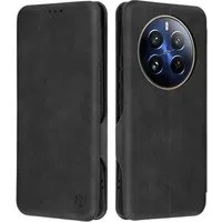 Custodia per Realme 12 Pro / 12 Pro+, Techsuit, Safe Wallet Plus, Nera — 3