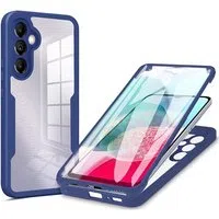 Custodia per Samsung Galaxy A14 A145 / A14 5G A146, Techsuit, ColorVerse 360, Blu — 3