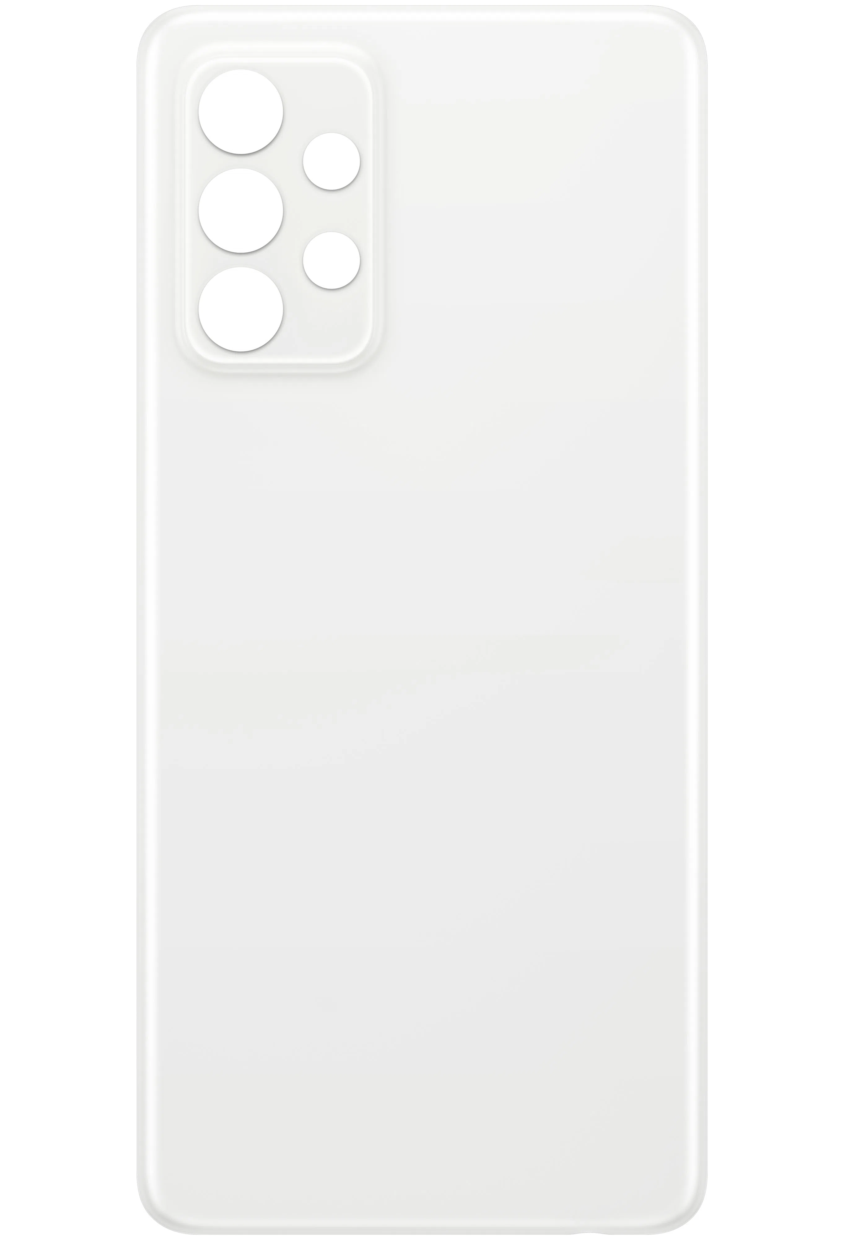 Copertura Batteria compatibile con Samsung Galaxy A52s 5G A528 / A52 5G A526 / A52 A525, Bianco — 2
