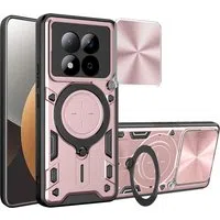 Custodia per Xiaomi Redmi Note 15 Pro 5G, Techsuit, CamGuard Pro, Rosa Dorata — 3