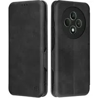 Custodia per Oppo Reno12 FS 5G / Reno12 FS 4G / Reno12 F 4G / Reno12 F, Techsuit, Safe Wallet Plus, Nera — 3