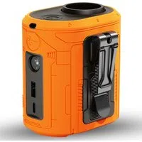 Ventilatore Portatile Techsuit Z14 con batteria esterna 5000mAh, Arancione — 3