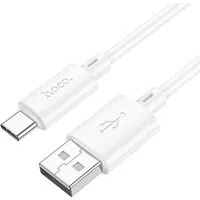 Cavo dati e ricarica USB-A - USB-C HOCO X88, 18W, 1m, bianco — 3