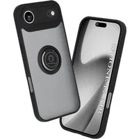 Custodia per Apple iPhone 17 Air, Techsuit, Glinth, Nera — 3