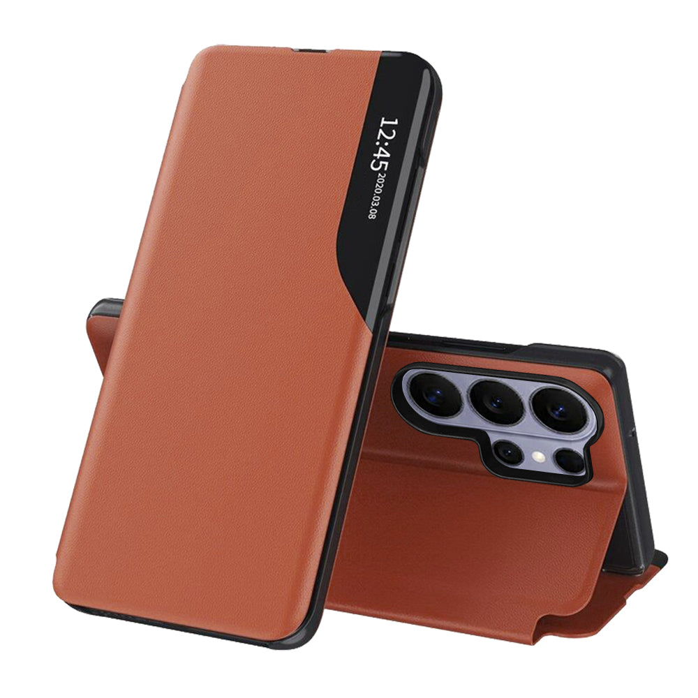 Techsuit Custodia per Samsung Galaxy S26 Ultra S948, Techsuit, eFold, Arancione