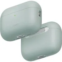 Custodia UNIQ Lino per Apple AirPods Pro 3, Verde Menta — 3