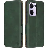 Custodia per Oppo Reno13 FS 5G / Reno13 F 4G / Reno13 F, Techsuit, Safe Wallet Plus, Verde — 3