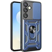 Custodia per Samsung Galaxy S26 S942, Techsuit, CamShield, Blu — 3