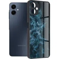 Custodia per Samsung Galaxy A06 A065, Techsuit, Glaze, Blu — 3