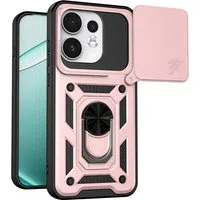 Custodia per Oppo Reno16 / Reno16 Pro, Techsuit, CamShield, Rosa Dorato — 3