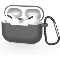 Custodia Techsuit Silicone Case per Apple AirPods Pro 3, Grigio — 3