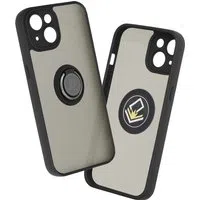 Custodia per Apple iPhone 14, Techsuit, Glinth, Nera — 3
