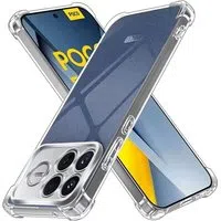 Custodia per Xiaomi Poco F8 Ultra, Techsuit, Shockproof Clear, Trasparente — 3